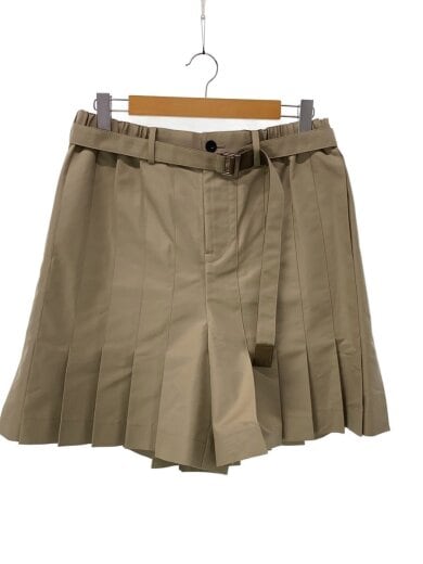商品画像：suiting shorts/ショートパンツ/3/ポリエステル/BEG/23-02954M// 1