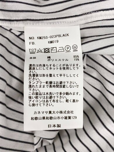 商品画像：長袖シャツ/--/コットン/BLK/ストライプ/KM25S-023PBLACK// 4