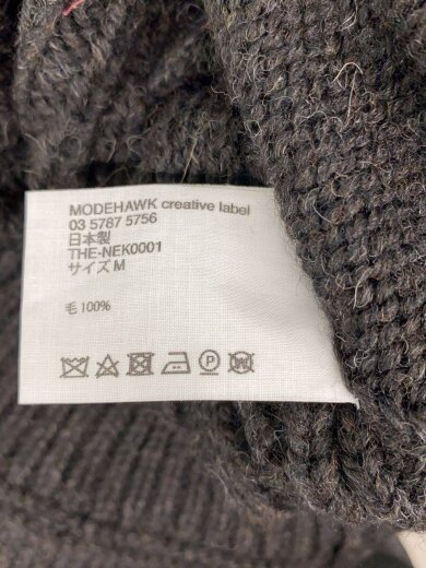 商品画像：ニット・セーター(厚手)/M/ウール/BRW/THE-NEK0001 4