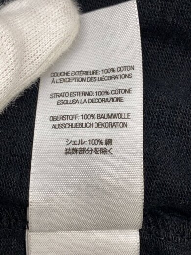 商品画像：Tシャツ/XL/コットン/BLK 4