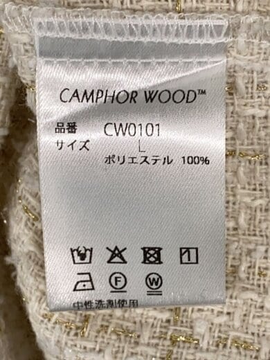 商品画像：ジャケット/L/ポリエステル/WHT/CW0101 5