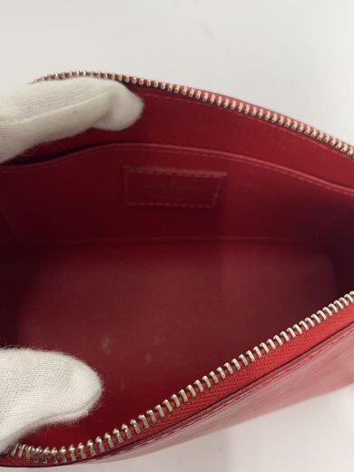 商品画像：ポシェット・コスメティック_エピ/PVC/RED/無地// 6