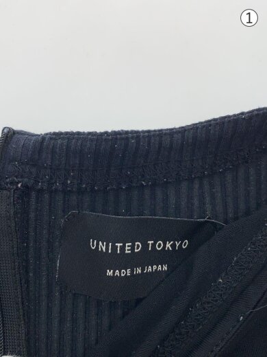 商品画像：長袖ワンピース/FREE/コットン/BLK/141510008/21AW/アシメシャーリングカット ワンピース// 6