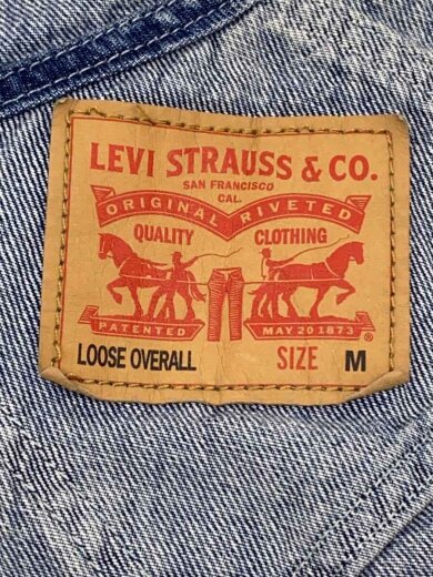 商品画像：オーバーオール/M/デニム/インディゴ/無地/PC9-0057W-0001/WORKWEAR LOOSE// 4
