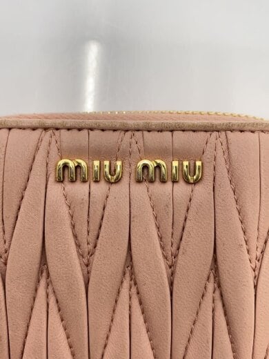 商品画像：2つ折り財布/PNK/レディース/マテラッセ/角擦れアリ/// 3