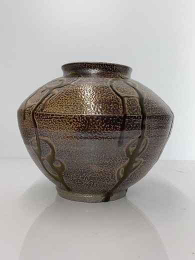 商品画像：丸田宗彦作/内田皿屋窯/壷・花瓶/黒牟田焼// 4