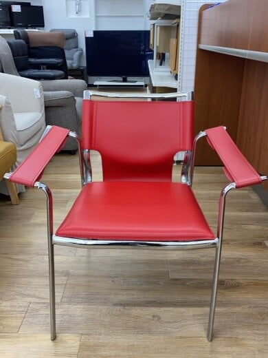 商品画像：チェアその他/スチール/RED// 1
