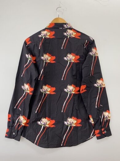 商品画像：長袖シャツ/M/コットン/BLK/花柄/PF-WR-87148// 2