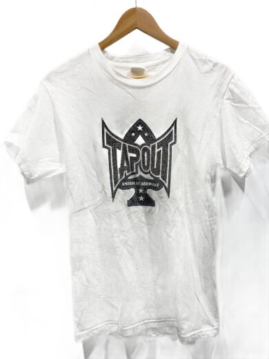 商品画像：R/90s/TAPOUT/ダブルステッチ/Tシャツ/--/コットン/WHT/プリント 1