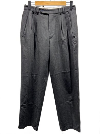 商品画像：R/ツータックスラックス/ストレートパンツ/GRY 1