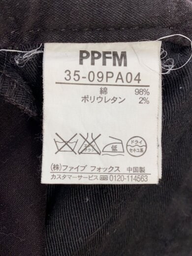 商品画像：Y2K/スキニーパンツ/--/--/BLK/無地/35-09PA04 4