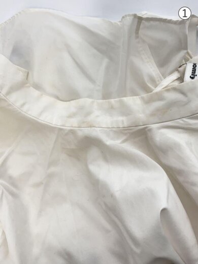 商品画像：長袖ブラウス/XS/コットン/WHT/3E-B003 7