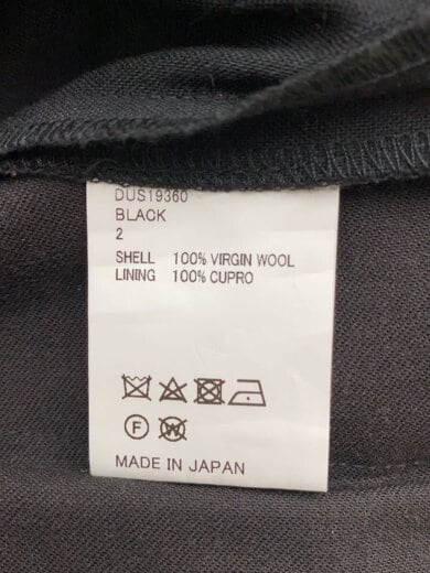 商品画像：ボトム/2/ウール/BLK/DUS19360 5