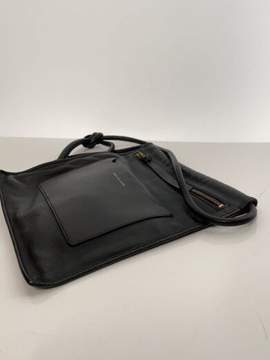 商品画像：ショルダーバッグ/レザー/BLK 6