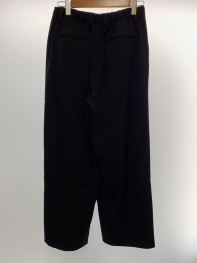 商品画像：Easy Wide Trousers/M/ウール/BLK/無地/ST.1427 2