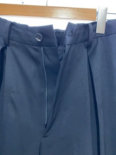 商品画像：Easy Wide Trousers/M/ウール/BLK/無地/ST.1427 3