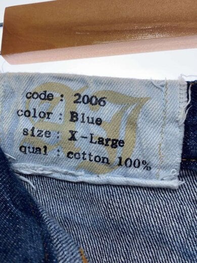 商品画像：Antfui Jeans/ハーフパンツ/XL/デニム/IDG 4