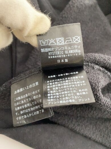 商品画像：スウェット/FREE/コットン/BLK/01253CS01 5