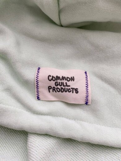 商品画像：COMMON GULL PRODUCTS/NO☆9011 zip hoodie/S/コットン/GRN/GU0248 4