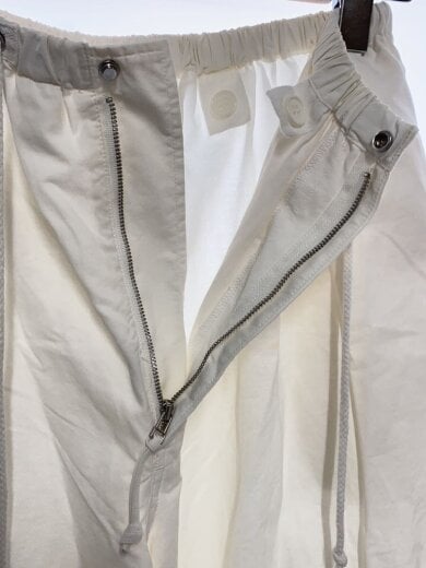 商品画像：Boyfriend Nylon Pants/38/コットン/WHT/無地/12310702 3