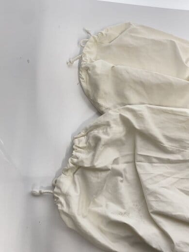 商品画像：Boyfriend Nylon Pants/38/コットン/WHT/無地/12310702 6