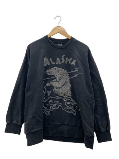商品画像：スウェット/M/コットン/BLK/無地/11212411209/メゾンスペシャル// 1
