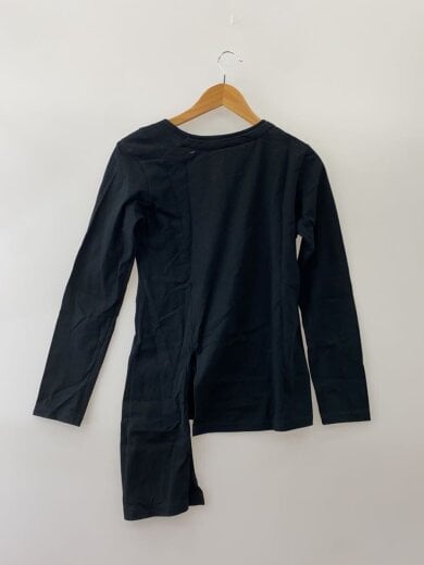 商品画像：長袖カットソー/1/コットン/BLK/無地/GK-T14-006// 2