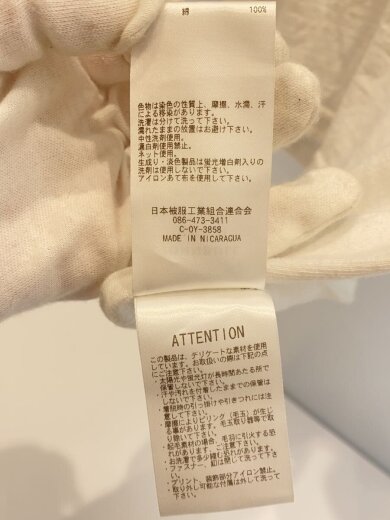 商品画像：Tシャツ/S/コットン/WHT/JT252C01// 5