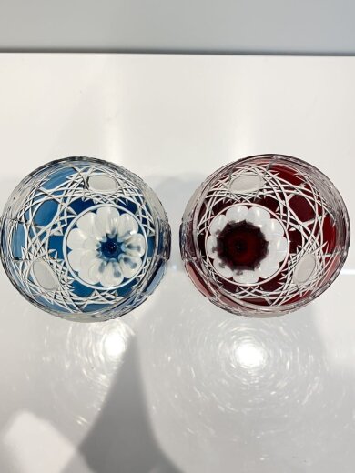 商品画像：グラス/2点セット/織部焼// 2