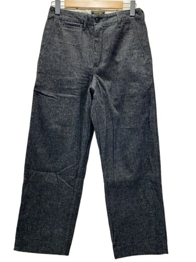 商品画像：NEP DENIM RAW TROUSERS/ストレートパンツ/30/コットン/BLK/782-6111001// 1