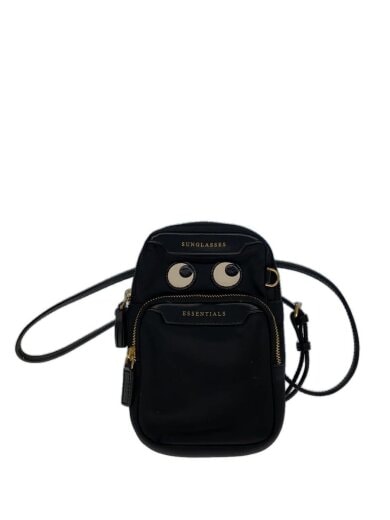 商品画像：EYES ESSENTIALS/ショルダーバッグ/ナイロン/BLK// 1