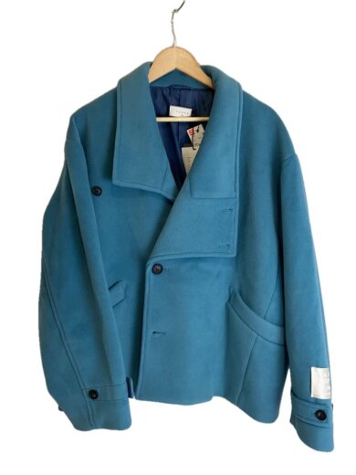 商品画像：needle short lounge jacket/コート/3/ポリエステル/BLU/tpm24302007 1