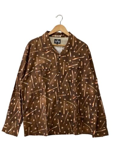 商品画像：タグ付/GOOD OLD GAME L/S SHIRT/長袖シャツ/XL/コットン/BRW 1