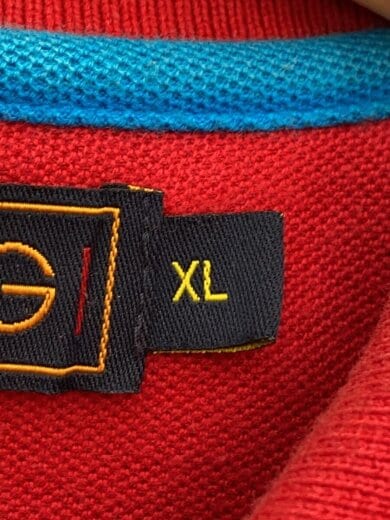 商品画像：ポロシャツ/XL/コットン/RED// 4