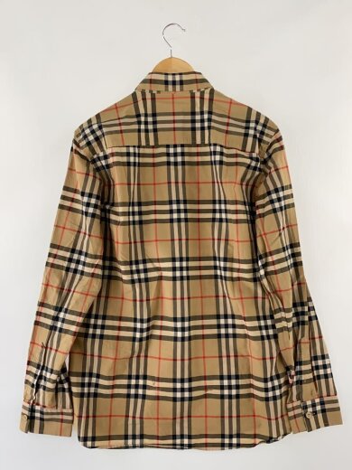 商品画像：ノバチェック/22AW/長袖ブラウス/XL/コットン/BEG/チェック/8057461// 2