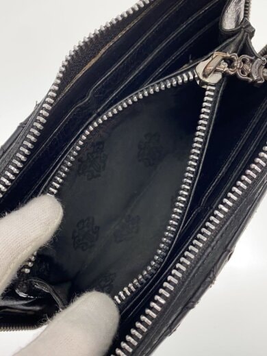 商品画像：セメタリーキルテッドクロス/長財布/レザー/BLK/メンズ// 5