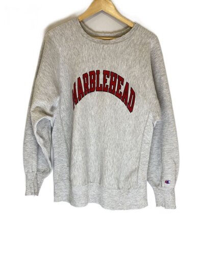商品画像：90S/刺繍タグ/MARBLEHEAD/USA製/スウェット/XL/コットン/GRY// 1