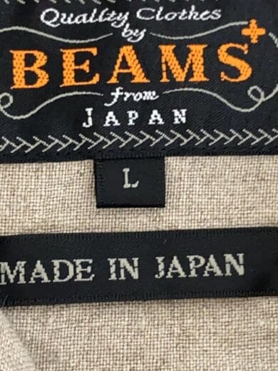 商品画像：半袖シャツ/L/リネン/BEG/38-01-0288-139// 4