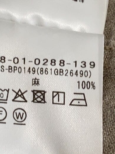 商品画像：半袖シャツ/L/リネン/BEG/38-01-0288-139// 5