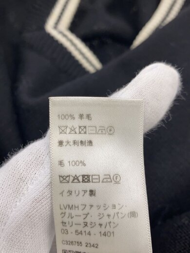 商品画像：ニット・セーター(厚手)/L/ウール/BLK/2ADBK823Y/トリオンフ Vネック セーター// 4
