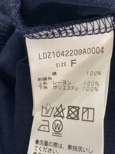 商品画像：長袖ワンピース/--/コットン/NVY// 4