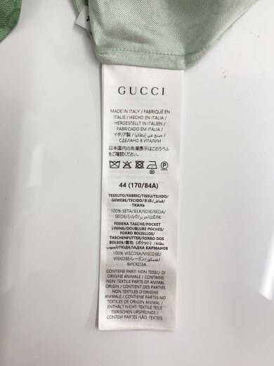 商品画像：半袖シャツ/44/シルク/GRN/総柄// 4
