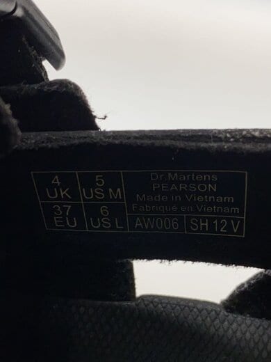 商品画像：サンダル/UK4/BLK/PEARSON// 7