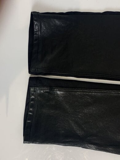 画像：DIET BUTCHER SLIM SKINボトム/2/羊革/BLK6