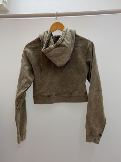 商品画像：INSCRIRE/W-Zip Bleach Sweat Parka/ジップパーカー/S/コットン/グレー 2