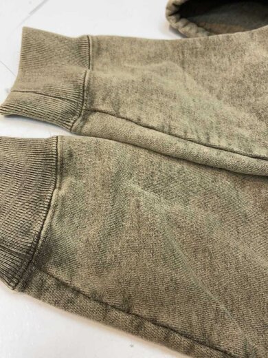 商品画像：INSCRIRE/W-Zip Bleach Sweat Parka/ジップパーカー/S/コットン/グレー 6