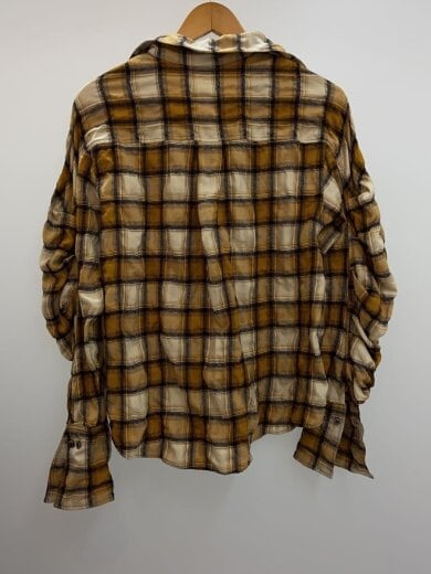 商品画像：Name./長袖シャツ/1/コットン/ベージュ/チェック 2