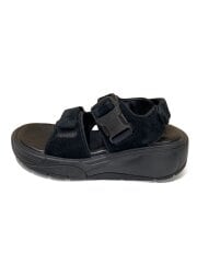 PHOEBE PHILO/フィービーファイロ/Pace runner black flat sandals/サンダル