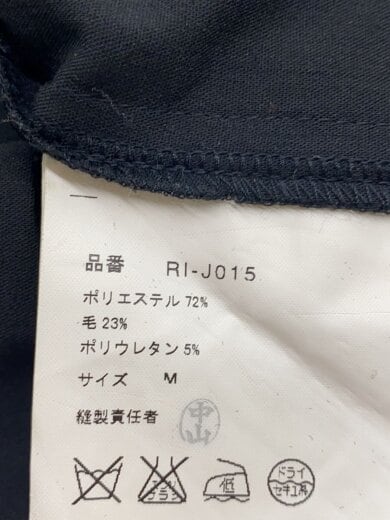 商品画像：ジャケット/M/ポリエステル/BLK/無地/RI-J015// 4