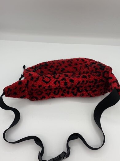 商品画像：ショルダーバッグ/--/RED/アニマル/17aw/Leopard Fleece Waist Bag// 3